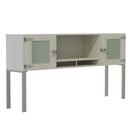 Mirella™ 72” Hutch with Glass Doors