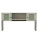 Mirella™ 72” Hutch with Glass Doors
