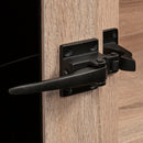 Mirella™ 72” Wall-Mounted Hutch with Glass Doors