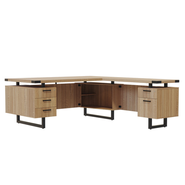 Mirella™ L-Shaped Configuration Desk, BBB/BF