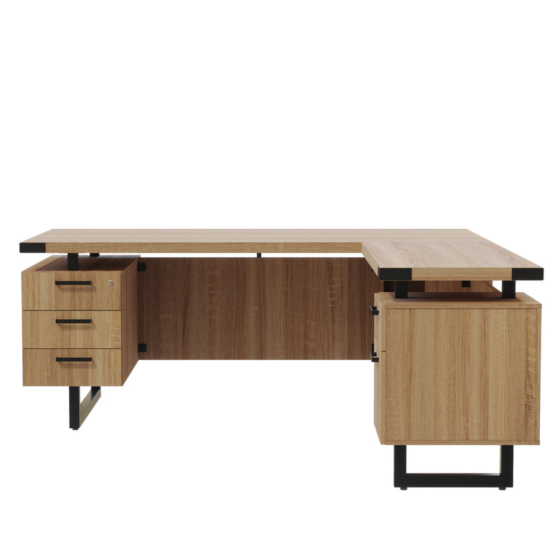 Mirella™ L-Shaped Configuration Desk, BBB/BF