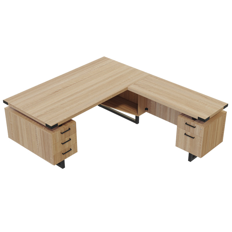 Mirella™ L-Shaped Configuration Desk, BBB/BF