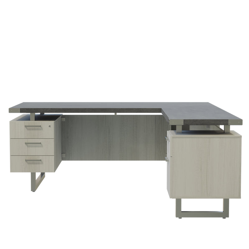 Mirella™ L-Shaped Configuration Desk, BBB/BF