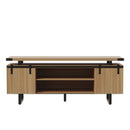 Mirella™ Low Wall Cabinet Wood Doors