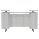 Mirella™ Reception Desk with Glass Countertop