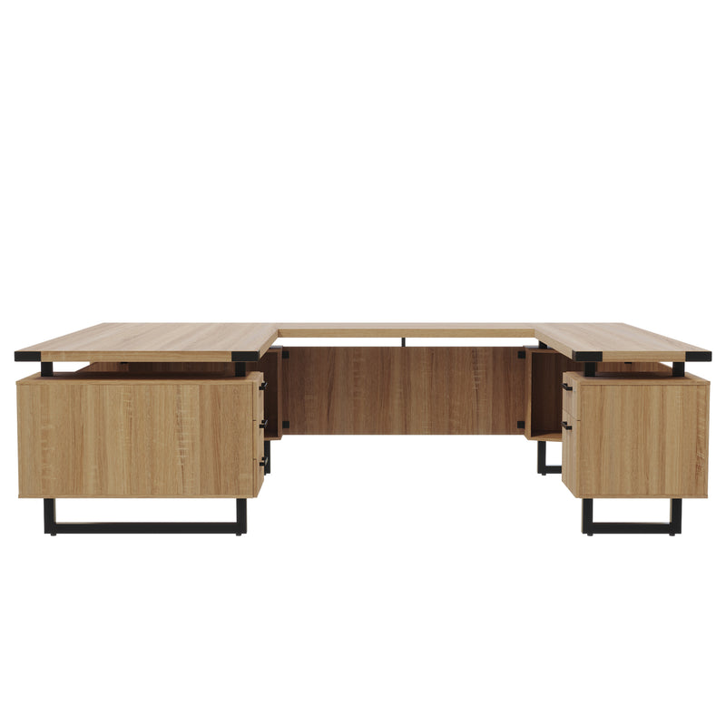 Mirella™ U-Shaped Configuration Desk, BBB/BF