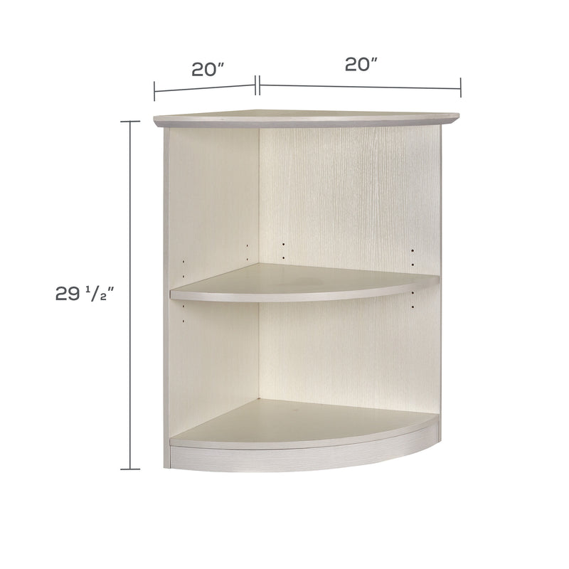 Medina™ 2-Shelf Quarter Round Bookcase