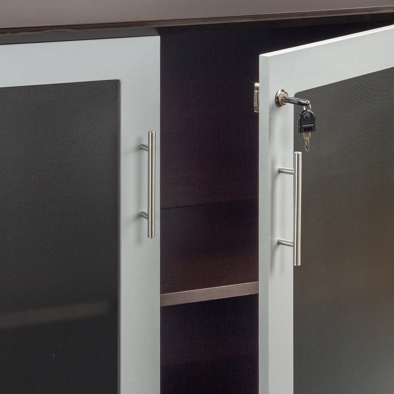 Medina™ Low Wall Cabinet with Glass Doors