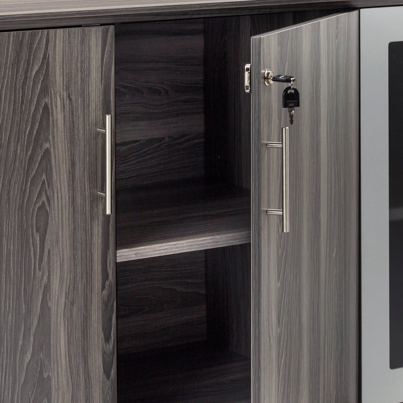 Medina™ Low Wall Cabinet with Glass Doors