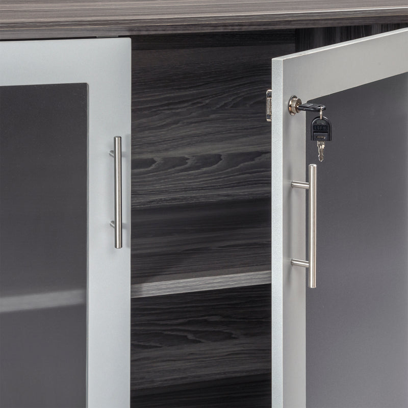 Medina™ Low Wall Cabinet with Glass Doors