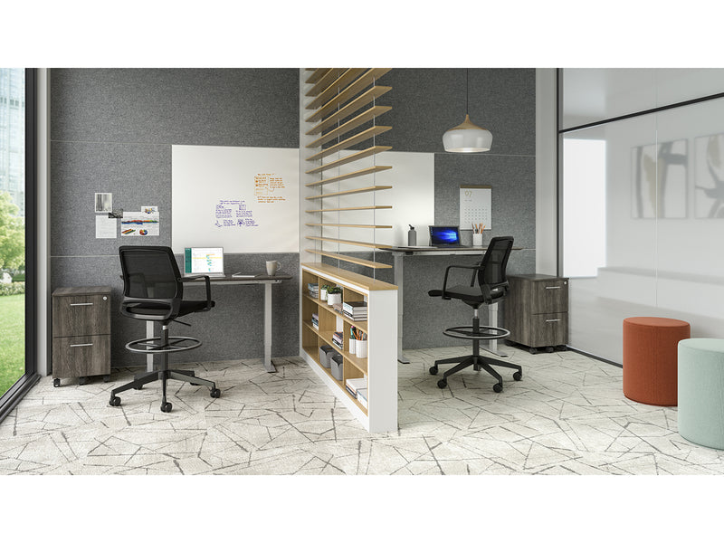 Medina™ Extended-Height Task Chair, Mesh Back Black