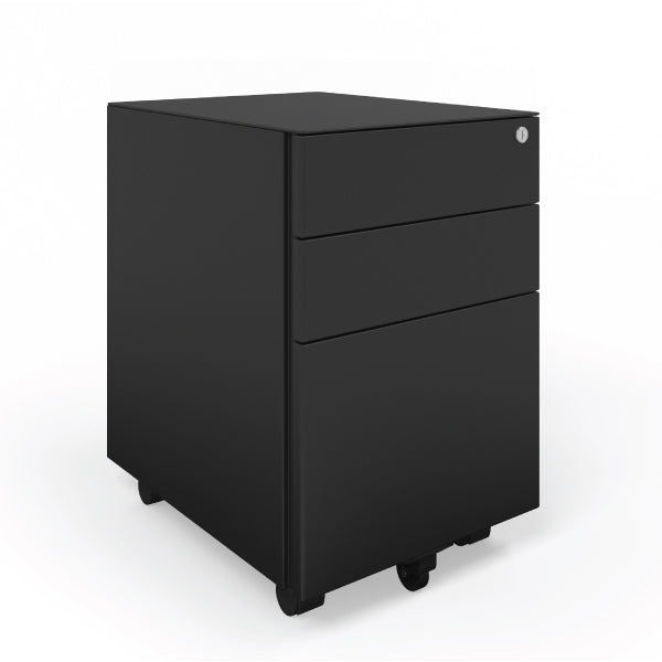 Mobile Pedestal 3 Drawer File Cabinet