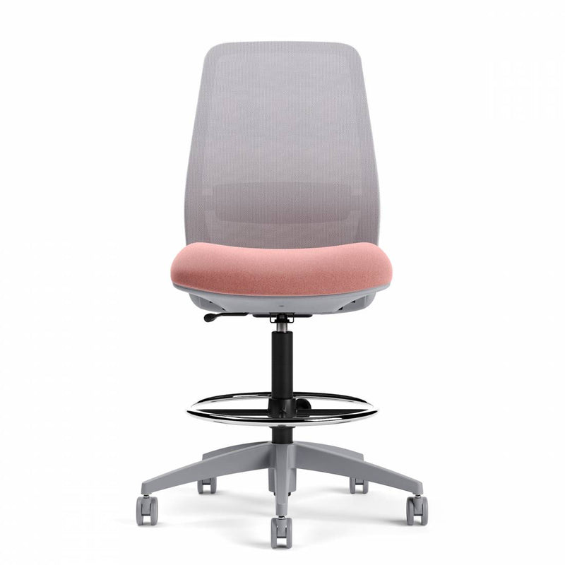 Noetic™ Mesh Back Height Adjustable Armless Stool