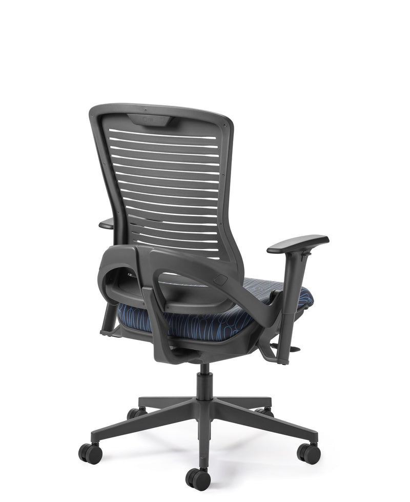 OM5-EX - OM Seating OM5 Series® Evolved 24.5" Highback Executive Polyflex Ergonomic Task Chairs