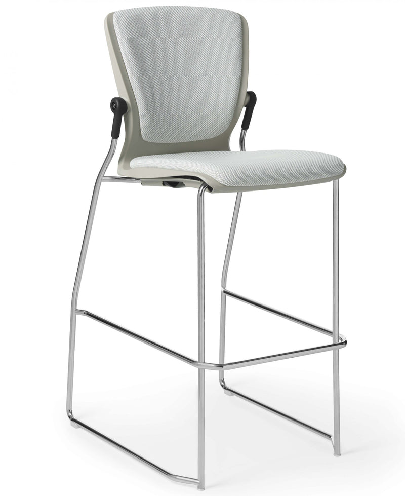 Office Master OM5-AC (OM Seating) Sled-Base Cafe Stool