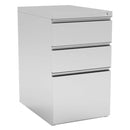 OS 3 Drawer Metal File and Dual Box Pedestal - 22"D