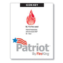 OS 4 Drawer Fireproof Legal File Cabinet