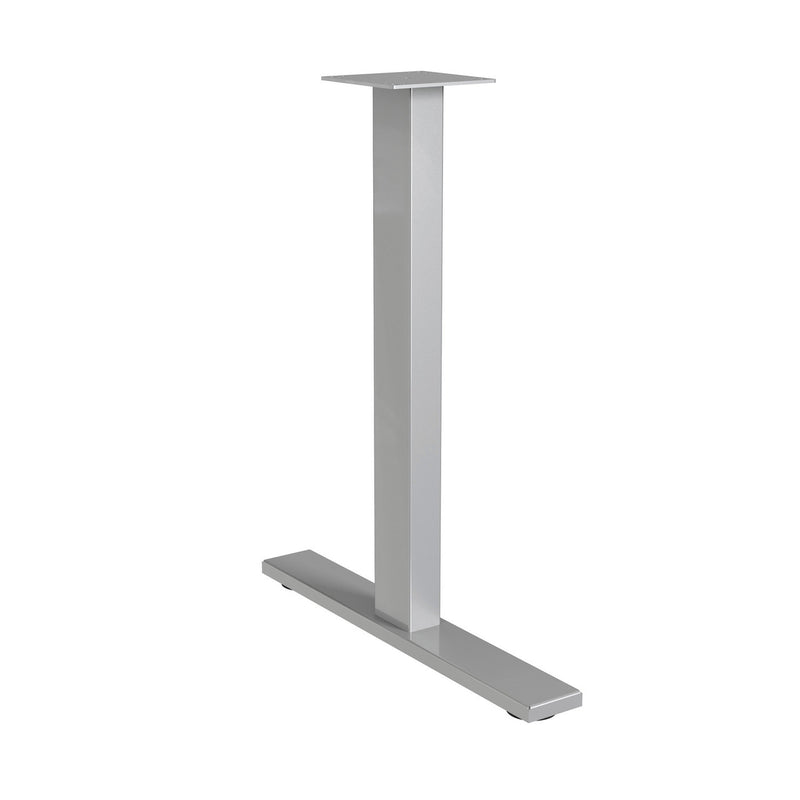 OS Flat Table Base T Leg - For 24"D Tops