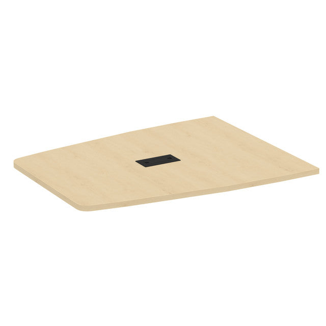 OS Half Boat Shape Table Top - Requires Base - 60.5"