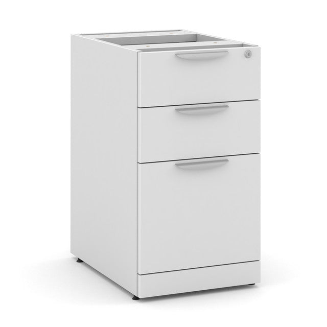 OS Laminate 3 Drawer Deluxe Full Pedestal - Box/Box/File