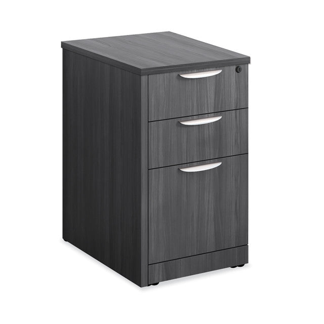 OS Laminate Modern 3-Drawer Mobile File Cabinet with Locking System