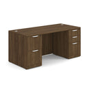 OS Laminate Double Full Pedestal Desk - 66'' x 30''