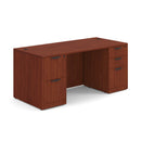 OS Laminate Double Full Pedestal Desk - 66'' x 30''