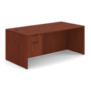 OS Laminate Single 3/4 Pedestal Desk - 71" x 36"