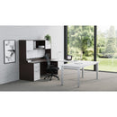 OS Laminate U Shape Office Desk with Drawer Pedestal, Hutch & Glass Board