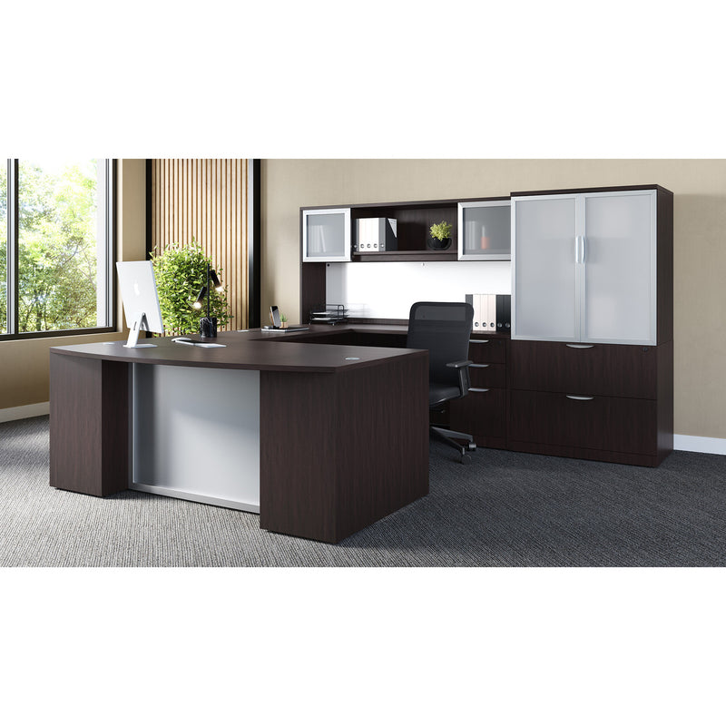 U-Shaped-Desk-with-Hutch