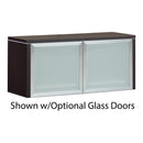 OS Laminate 36.5''W Wall Mounted Open Hutch