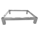 OS Laminate Pedestal Tables Metal 4 Leg Base