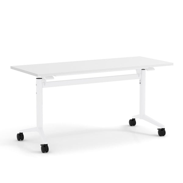 OS White T-Flip Top, Nesting Table