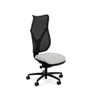 Onda Mesh High Back with Upholstered Seat