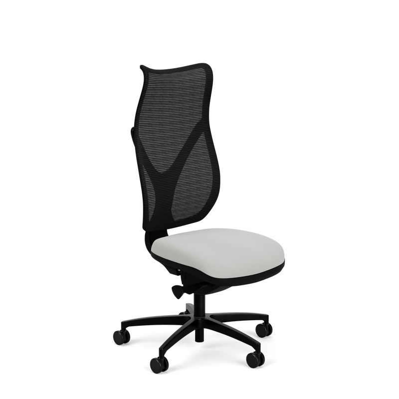 Onda Mesh High Back with Upholstered Seat