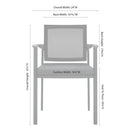 Oslo Mesh Back Stacking Guest Chair