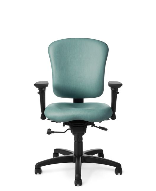 PA66 - OM Seating Patriot Value Mid Back Task Ergonomic Office Chair