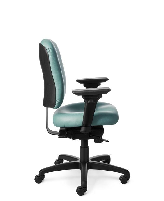 PA66 - OM Seating Patriot Value Mid Back Task Ergonomic Office Chair