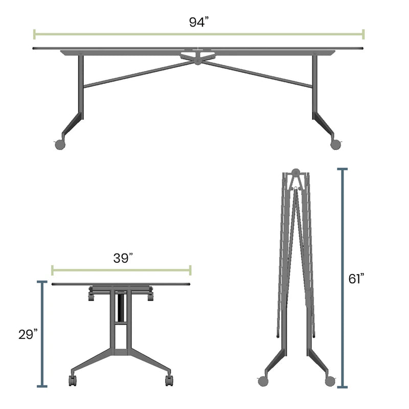 Pivit Folding Conference Table