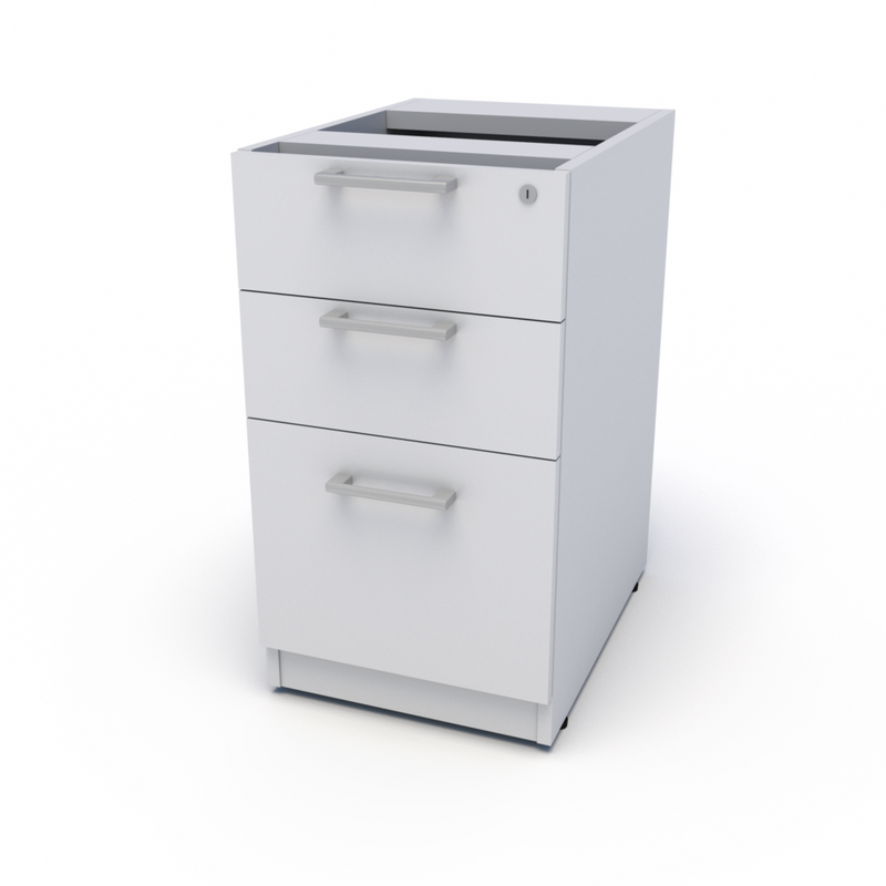 Pivit Integrated Storage Pedestal File Cabinet