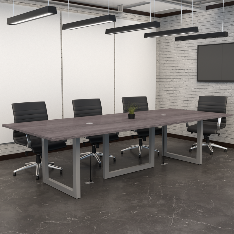 Pivit Frame Conference Table with Power