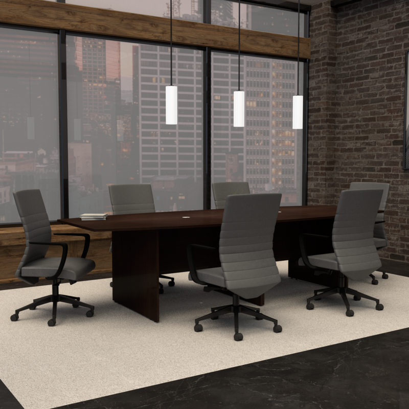 Pivit Boat Shaped Conference Table