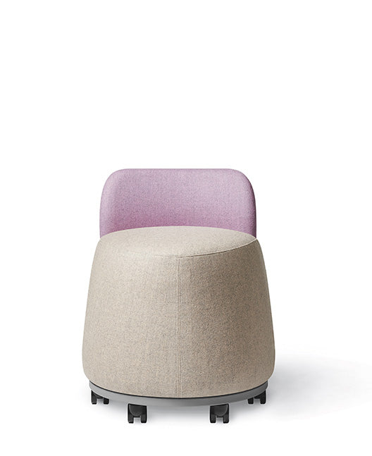 Office Master PLT-B (OM Seating) Pouf with Backrest Plot Twist