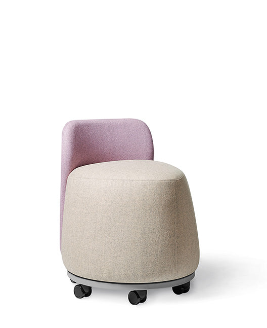 Office Master PLT-B (OM Seating) Pouf with Backrest Plot Twist