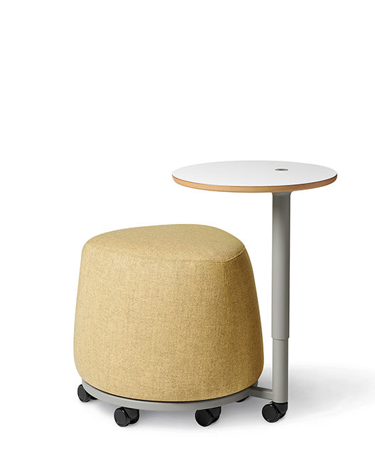 Office Master PLT-T (OM Seating) Pouf with Tablet Plot Twist