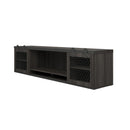 Palisades Wall Mounted Hutch with Sliding Doors