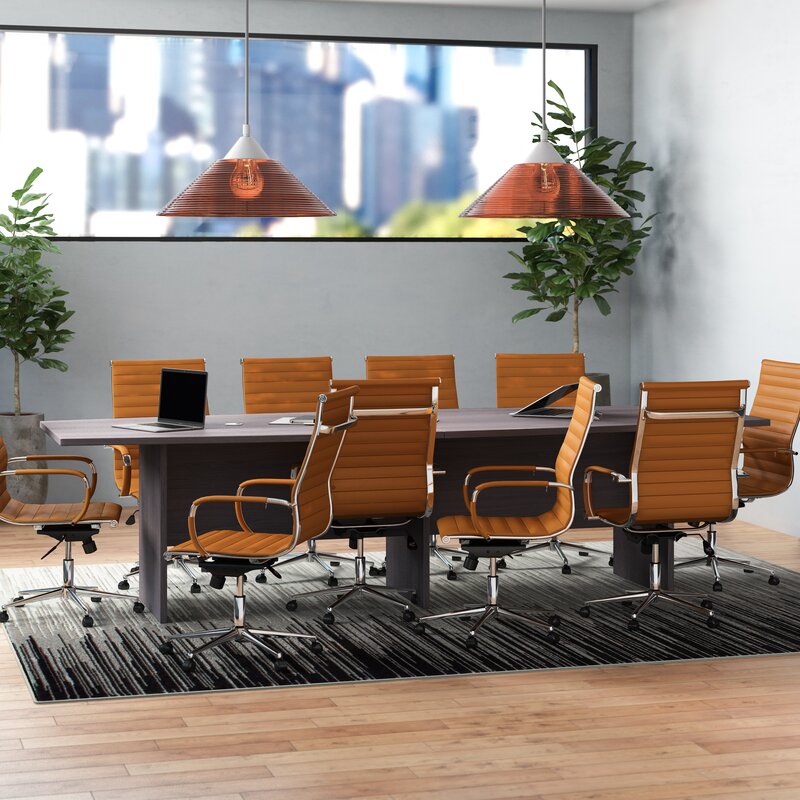 Pivit Boat Shaped Conference Table