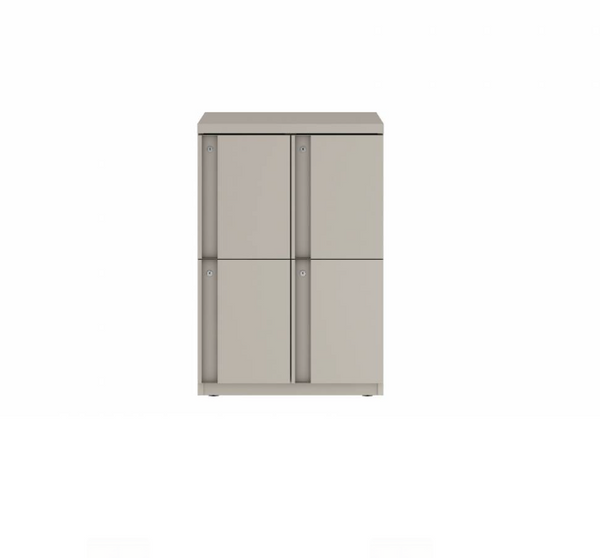 Prime™ 35.2"H Double Column Locker, Two Rows, 24"W x 18"D, Full Pull Doors - Right Opening