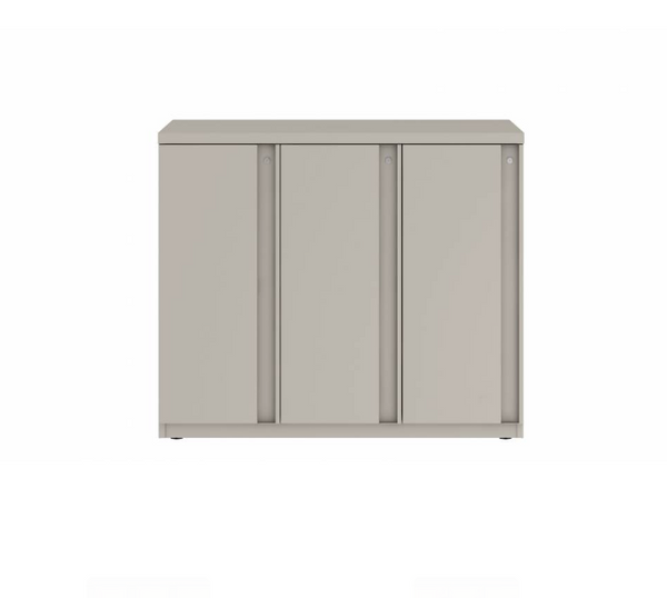 Prime™ 35.2"H Triple Column Locker, One Row, 42"W x 18"D, Full Pull Doors - Left Opening