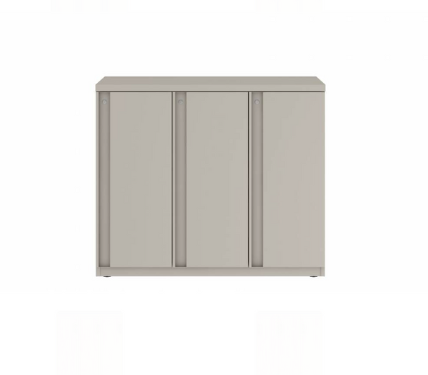 Prime™ 35.2"H Triple Column Locker, One Row, 42"W x 18"D, Full Pull Doors - Right Opening